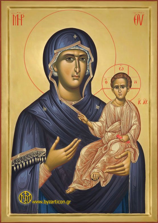 VIRGIN MARY The ODIGITRIA - byzarticon.gr